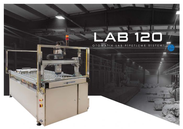 LAB 120 |  Otomatik Lab Pipetleme Sistemi