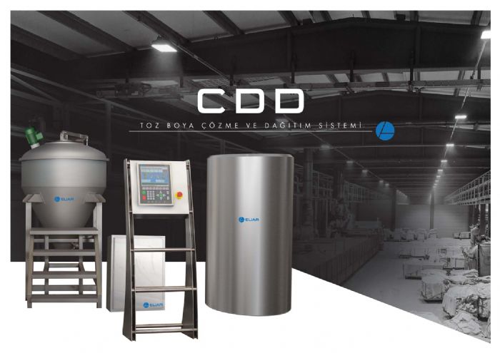 CDD |  Toz Boyalar İçin Çözme ve Gönderme Sistemi